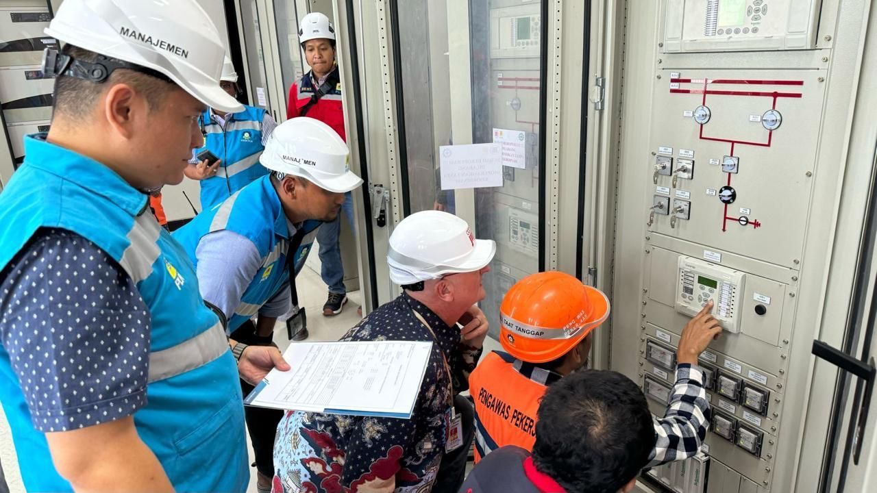 PLN operasikan tambah daya Tahap II sebesar 60 MVA PT Freeport Indonesia yang berada di Kawasan Ekonomi Khusus (KEK) Gresik, Jawa Timur. (Foto: PLN for Jatimkini.com)