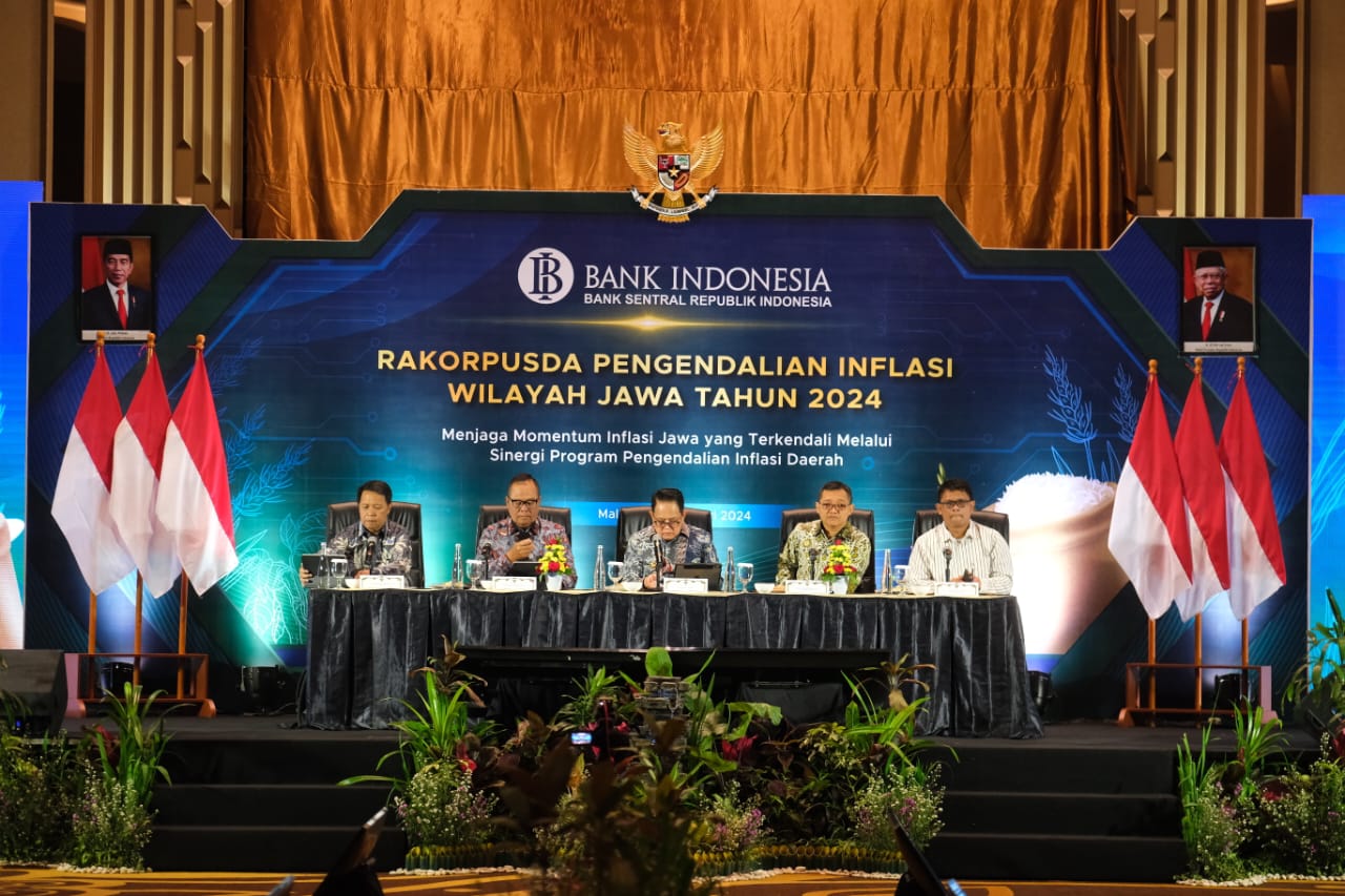 Kegiatan Rakorpusda Pengendalian Inflasi Pangan di Jawa, Selasa (27/2/2024). Foto : BI for Jatimkini