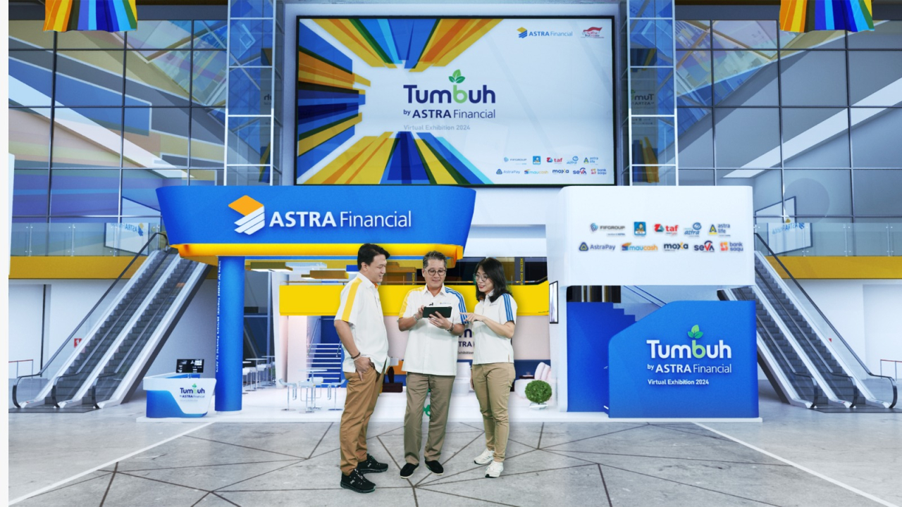 Jajaran direksi Astra Financial dalam festival layanan keuangan digital bertajuk TUMBUH. Foto : Astra Financial for Jatimkini