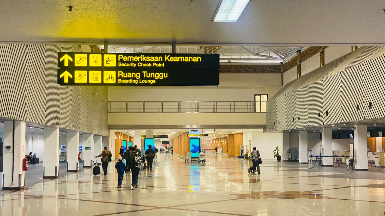 Suasana di Bandara Internasional Juanda Surabaya di Sidoarjo. Foto : AP I