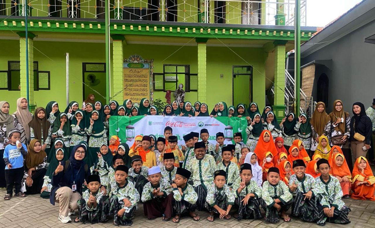 CCEP Indonesia mengajak pondok pesantren untuk lebih peduli dengan lingkungan. (Foto: dok.CCEP)