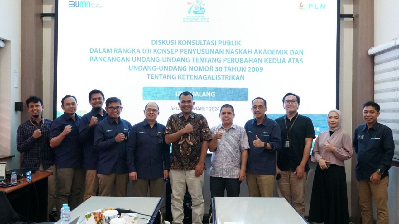 PT PLN (Persero) Unit Induk Distribusi (UID) Jawa Timur mengikuti diskusi publik yang diselenggarakan oleh Badan Keahlian DPR (BKD) RI. (Foto: PLN for Jatimkini.com)
