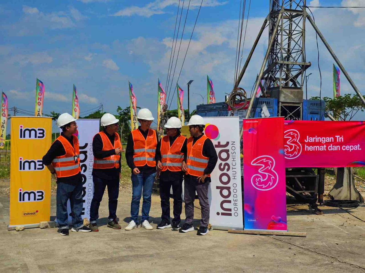 Indosat Ooredoo Hutchison (IOH) bersiaga dalam menjaga kualitas jaringan. Foto : IOH