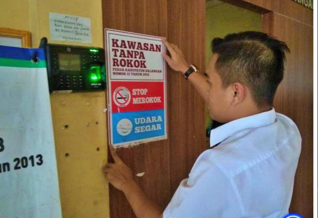 Ilustrasi Kawasan Tanpa Rokok (KTR). Foto : web Kominfo Cilacap