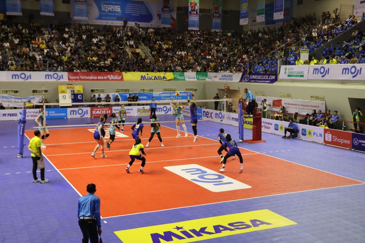 Turnamen bola voli PLN Mobile Proliga 2024. (Foto: PLN for Jatimkini.com)