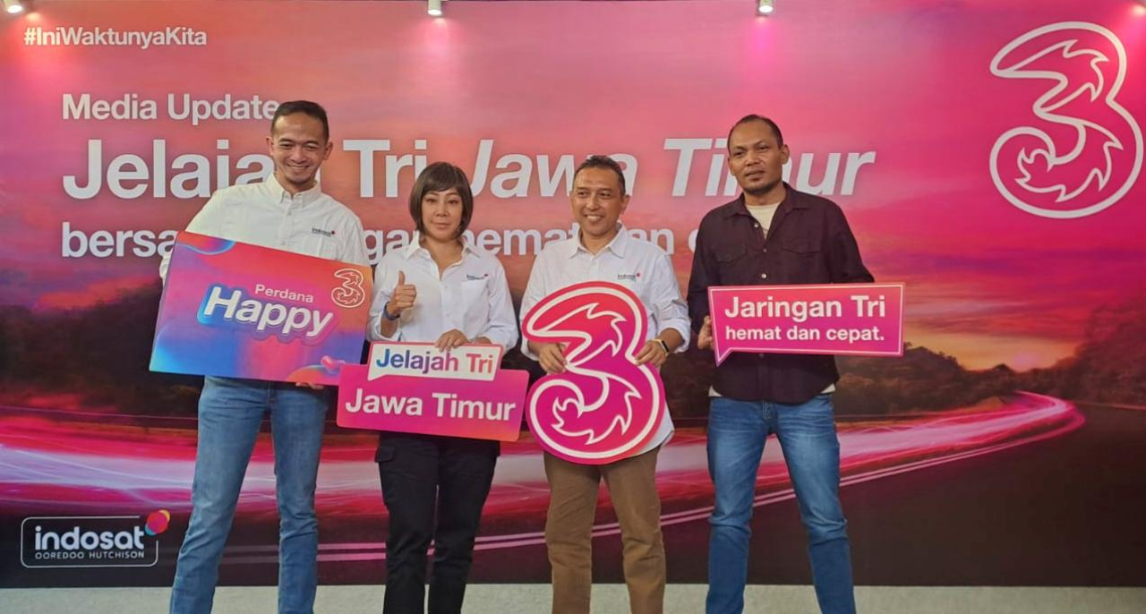 SVP Head of Circle Java IOH, Elny Widjaja (kedua kiri) dan dalam Media Update Jelajah Tri Jatim, Kamis (30/5/2024). Foto : Alvian Yoananta