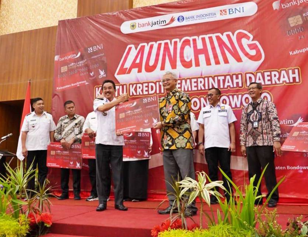 Launching KKPD Pemkab Bondowoso. Foto : Bank Jatim