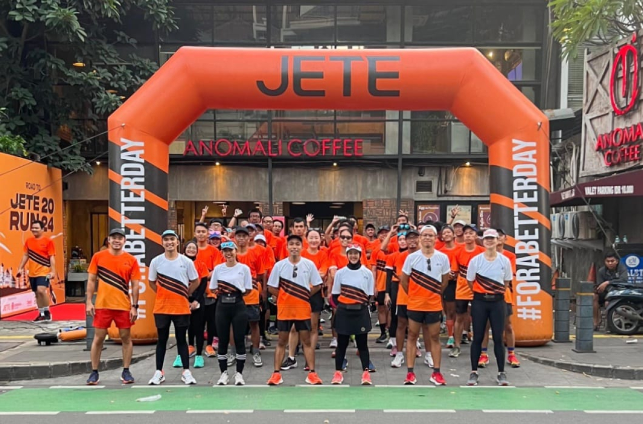 Dokumentasi kegiatan JETE Run 2023. Foto : JETE