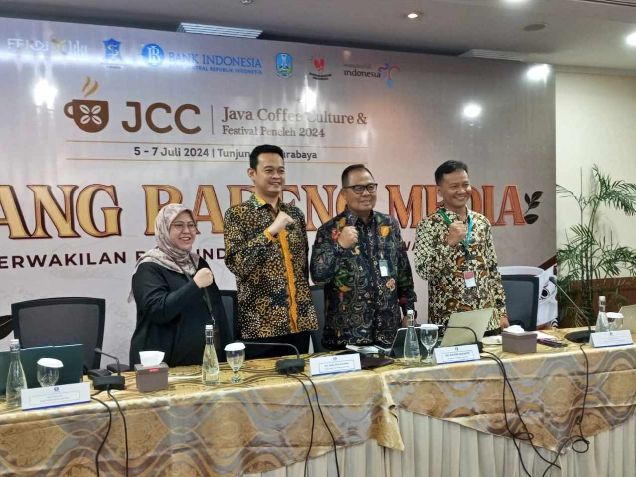 Bincang Bareng Media (BBM) bersama Bank Indonesia - Jatim, Kamis (27/6/2024). Foto : Peni Widarti