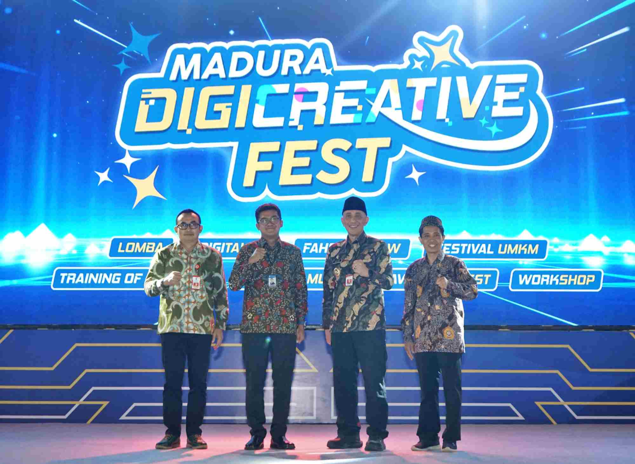 Kegiatan Madura DigiCreative Fest 2024 di Universitas Trunojoyo Madura. Foto : BI Jatim
