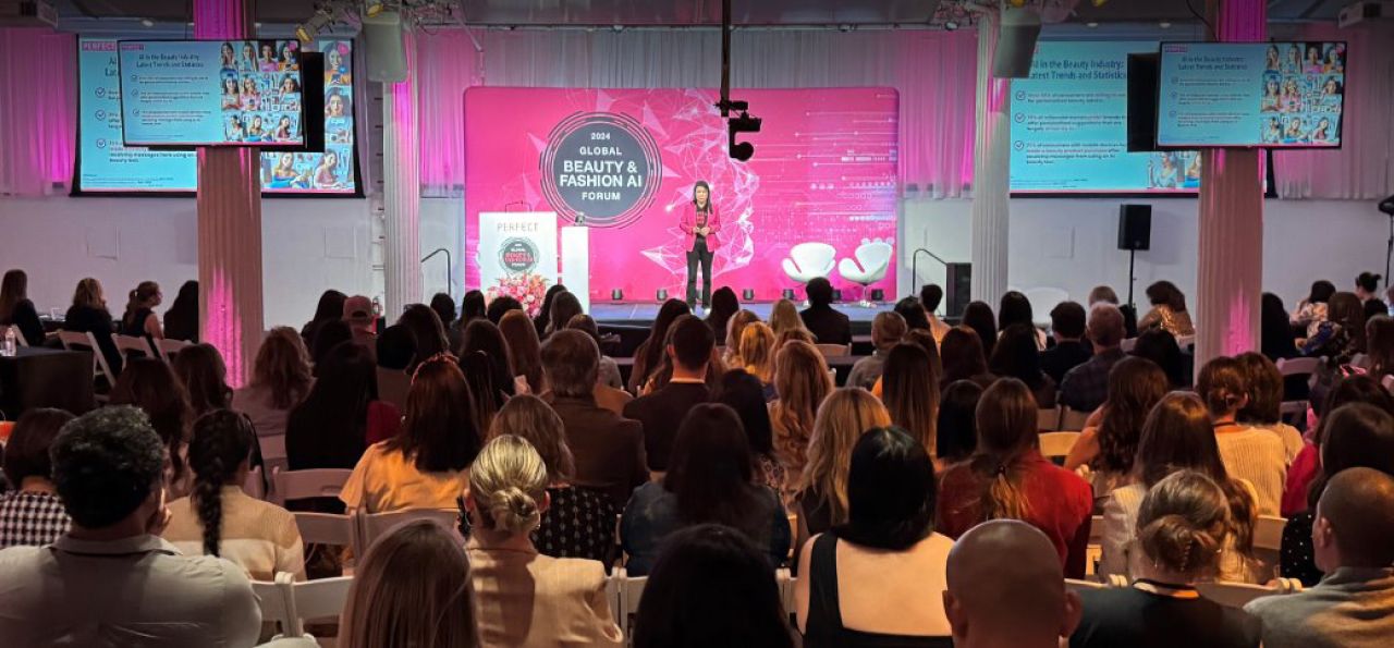 pelaksanaan Perfect Corp Global Beauty dan Fashion AI Forum yang dilaksanakan di Amerika. ( Foto : Perfect for Jatimkini.com )