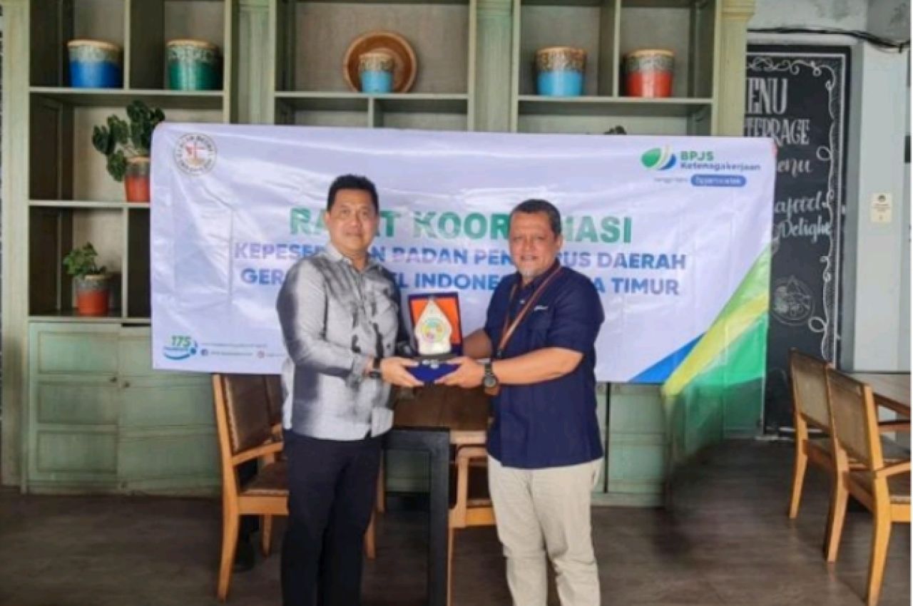 BPJS Ketenagakerjaan siap kolaborasi bersama Badan Pengurus Daerah Jawa Timur Gereja Bethel Indonesia ( Foto : BPJS Kesehatan for Jatimkini.com )