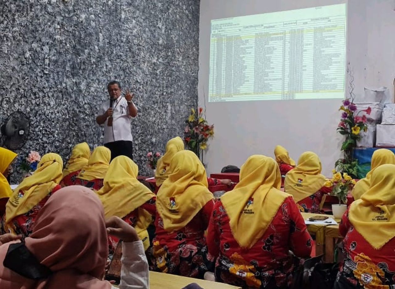 BPJS Ketenagakerjaan kembali berkolaborasi Pengurus Himpunan Pendidik dan Tenaga Kependidikan Anak Usia Dini Indonesia (HIMPAUDI) Kecamatan Wringinanom. ( Foto : BPJS Ketenagakerjaan for Jatimkini.com )