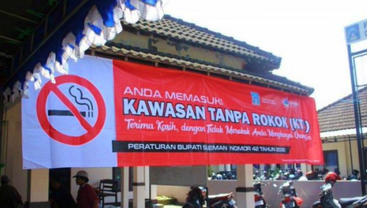 Ilustrasi. Kawasan Tanpa Rokok (KTR). Foto : Capture Website Sekretaris Kabinet RI