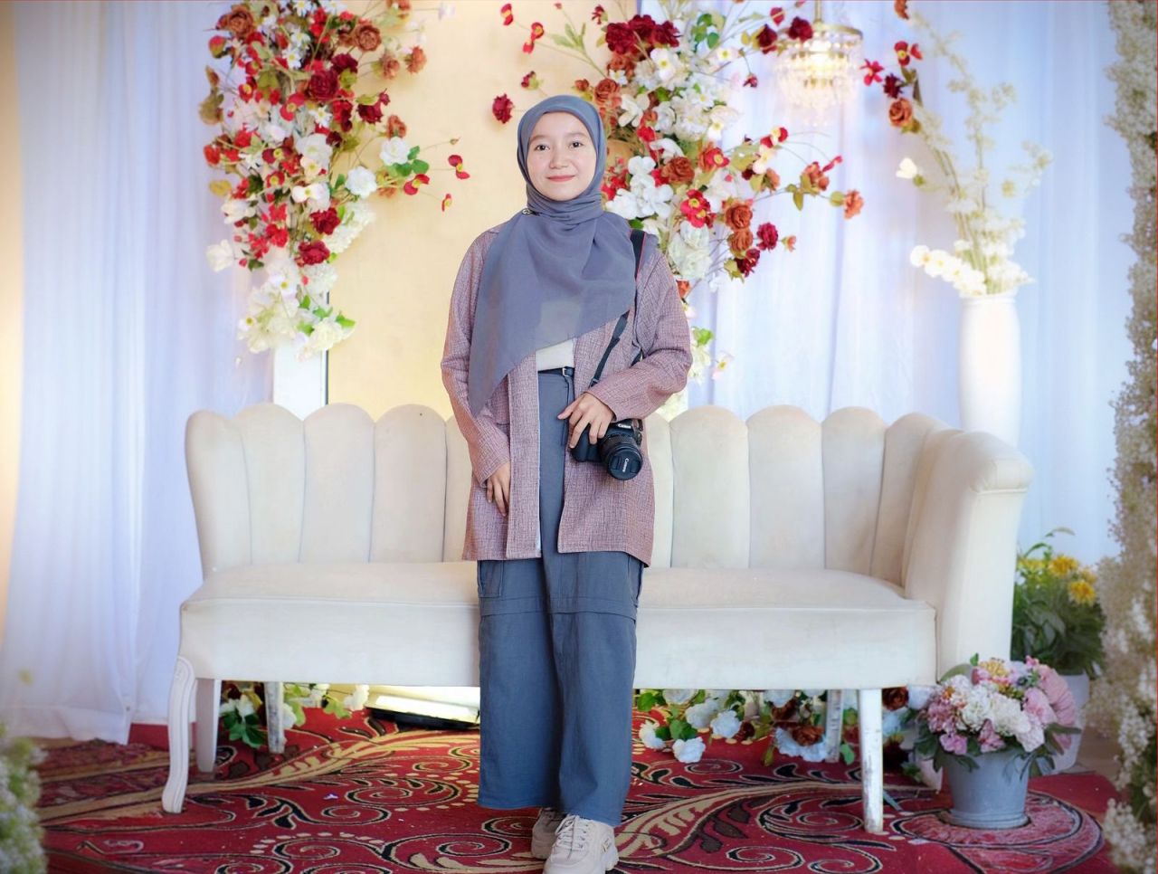 Menjadikan hobi sebagai sumber penghasilan adalah impian banyak orang, dan Fatimatus Zahroh berhasil mewujudkan cita-citanya ( Foto : Jatimkini.com / Ilham )