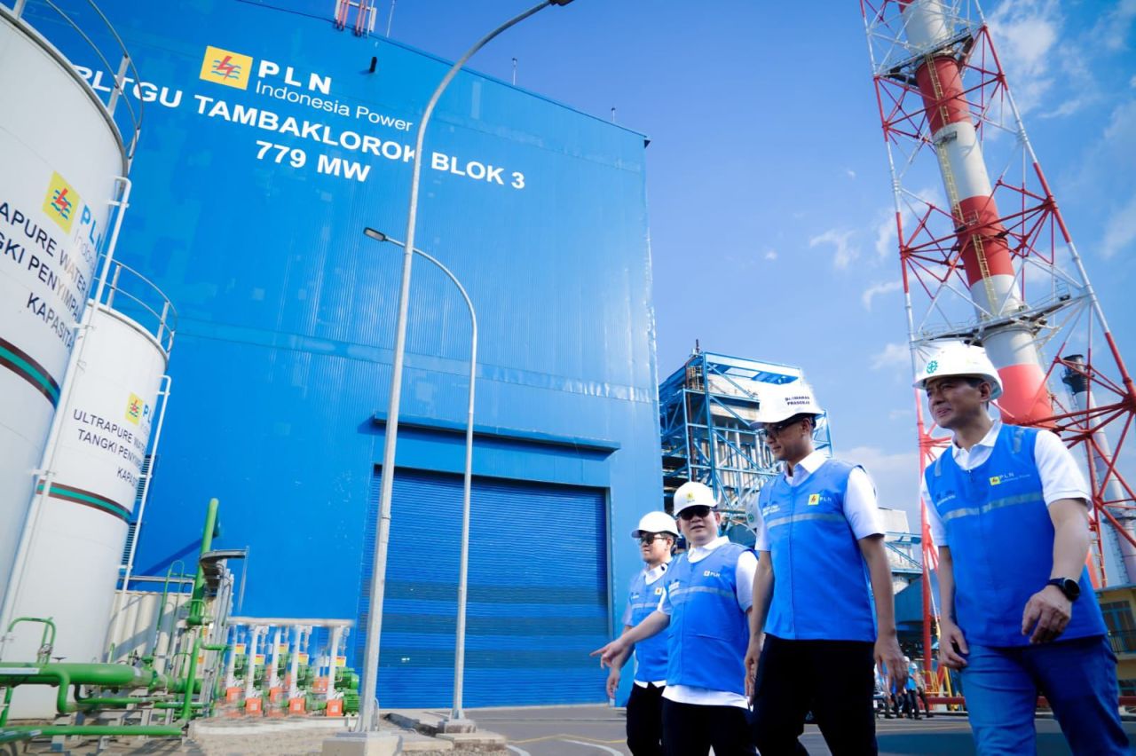 PT PLN (Persero) melalui sub holding PLN Indonesia Power meresmikan pengoperasian PLTGU Tambak Lorok Blok 3 yang berkapasitas 779 Megawatt (MW) di Semarang, Jawa Tengah pada Jumat (30/8). (Foto: PLN for Jatimkini)