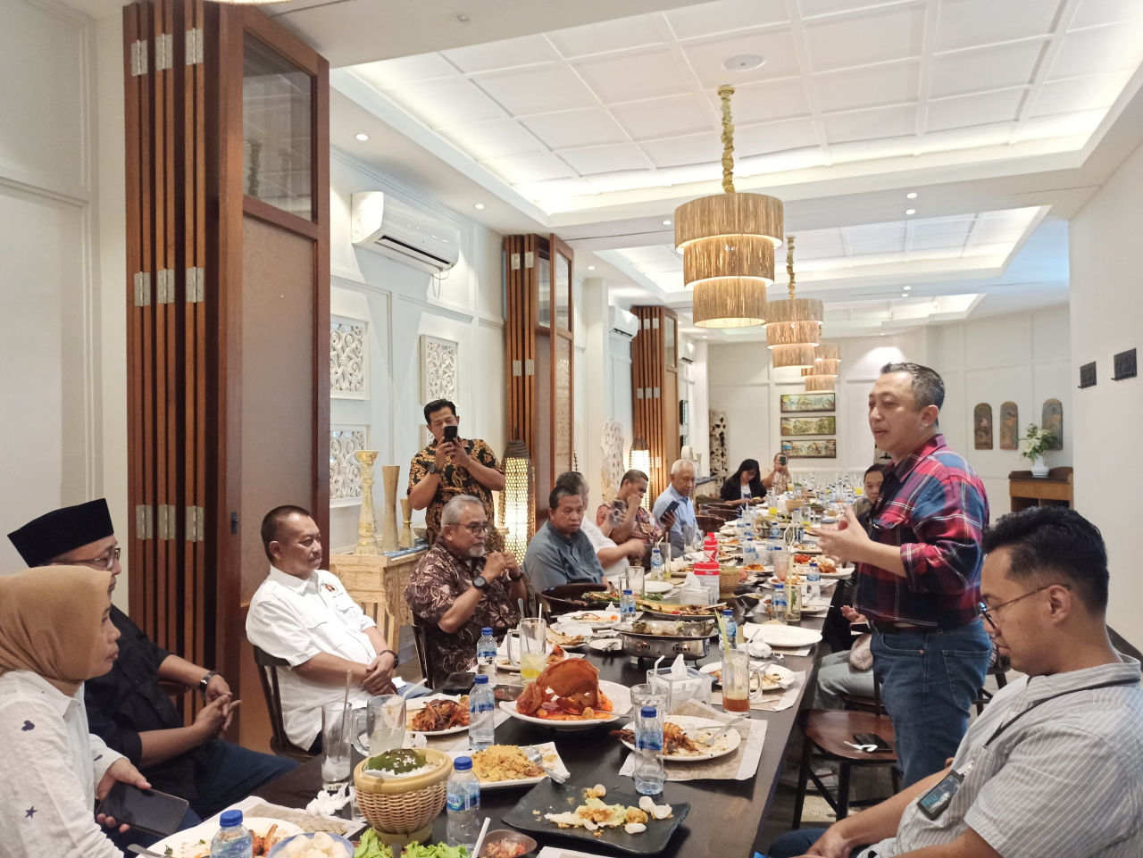 Kegiatan gathering BRI bersama dengan PWI Jatim di Surabaya, Jumat (27/9/2024). Foto : BRI