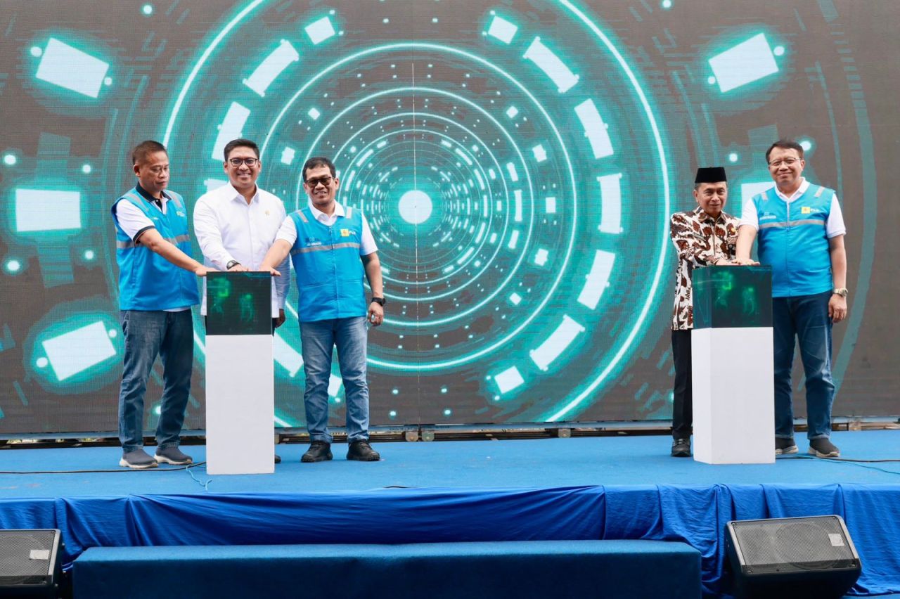PT PLN (Persero) melalui Sub Holding PLN Energi Primer Indonesia (PLN EPI) meresmikan program "Pengembangan Ekosistem Biomassa Berbasis Ekonomi Kerakyatan dan Pertanian Terpadu". (Foto: PLN for Jatimkini)