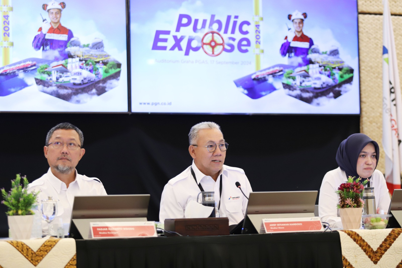 Kegiatan paparan publik semester I/2024 PGN di Jakarta. Foto : PGN