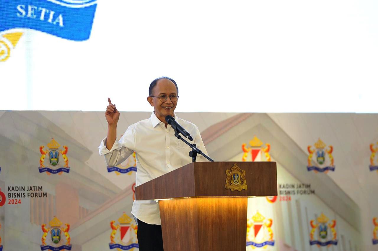 Ketua Kadin Jatim, Adik Dwi Putranto. (Foto: Rochman Arief/jatimkini.com)