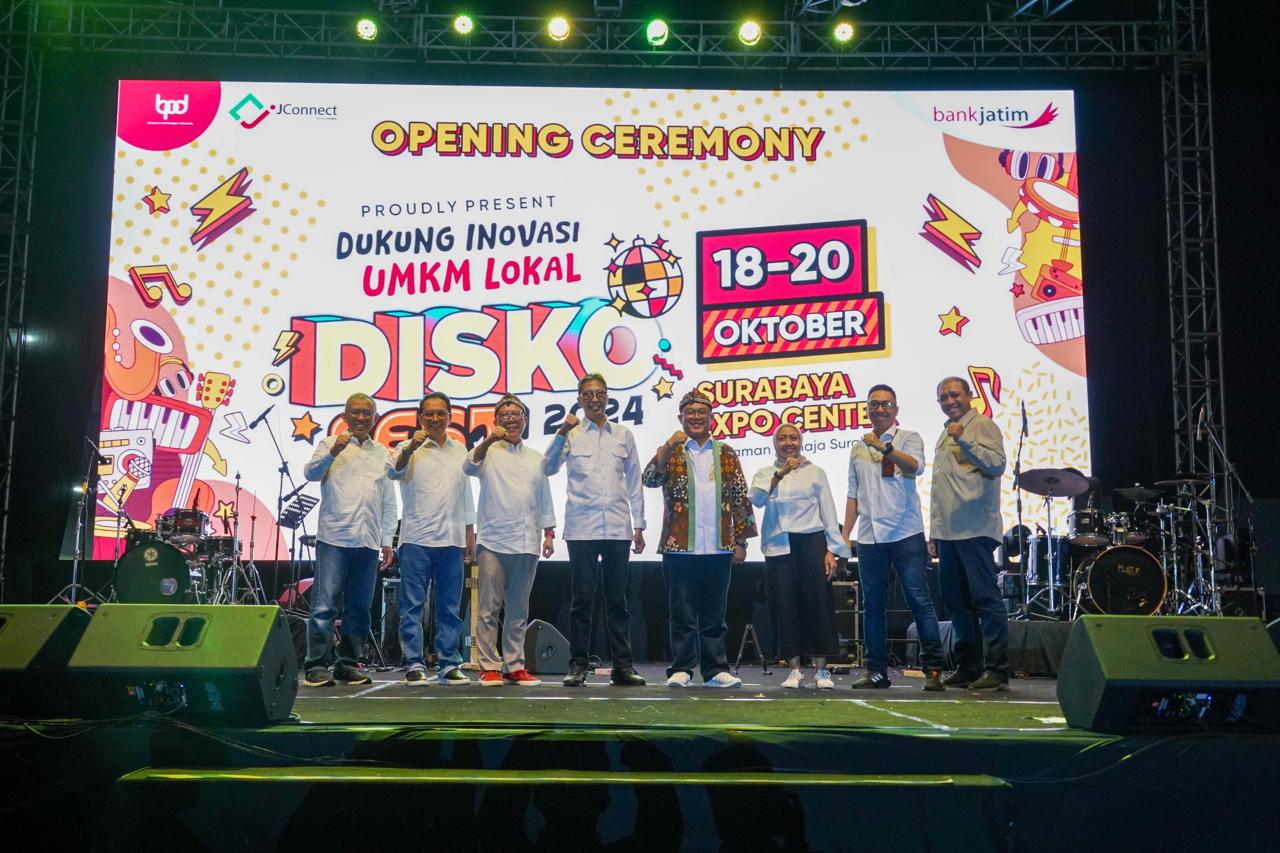 Gelaran Diskofest 2024 untuk mendorong pertumbuhan UMKM. Foto : Bank Jatim