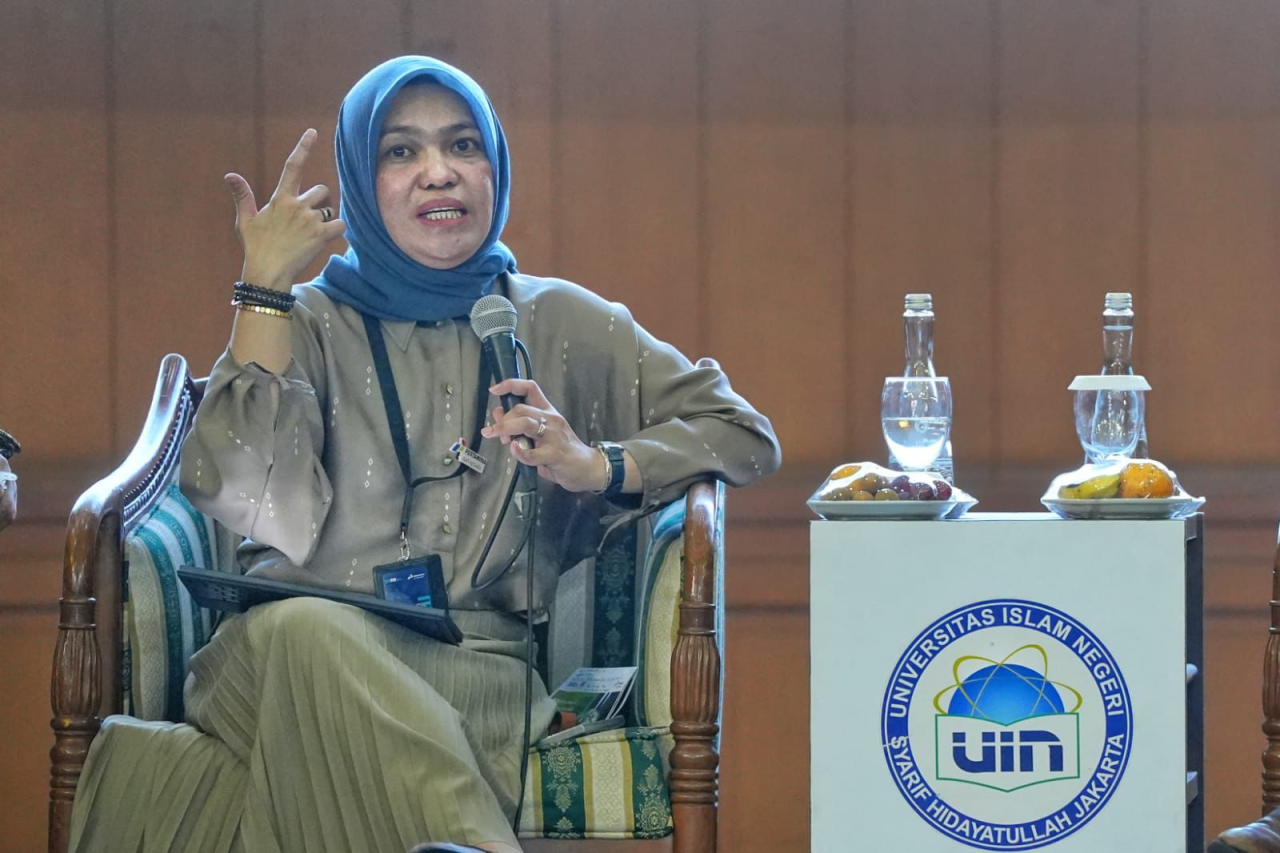 Direktur Strategi dan Pengembangan Bisnis PGN, Rosa Permata Sari, dalam acara Road to Islamic Digital Transformation Forum 2025 pada Jumat (18/10/2024). FOTO : PGN