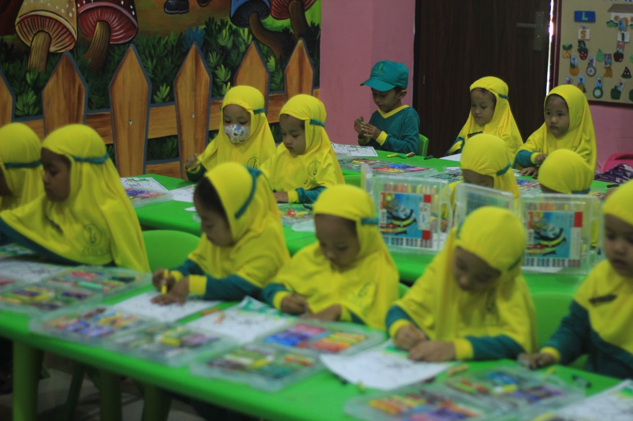 Memasuki ajaran baru Paud Alifa Targetkan 80 Siswa Baru ( Foto : Jatimkini.com/Abdur )