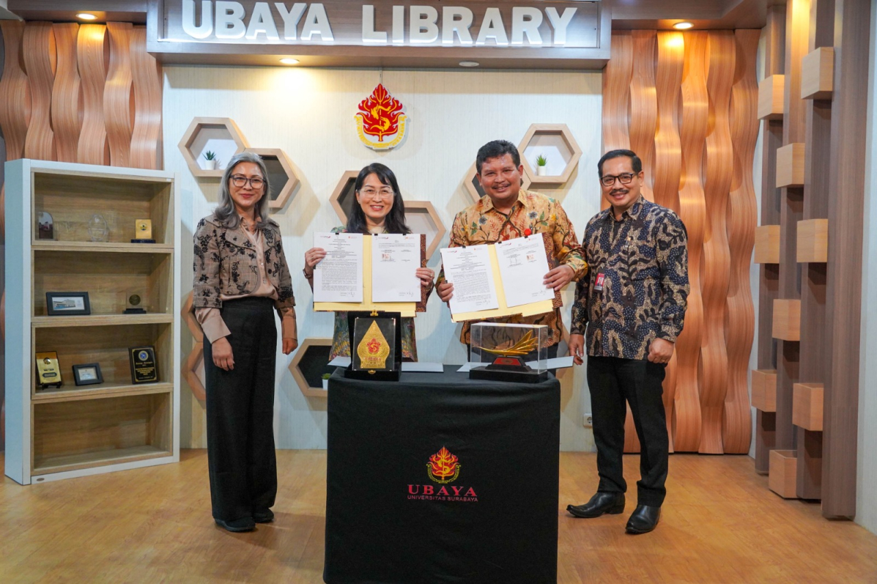 Bank Jatim saat melakukan kerja sama dengan Ubaya. Foto : BJTM