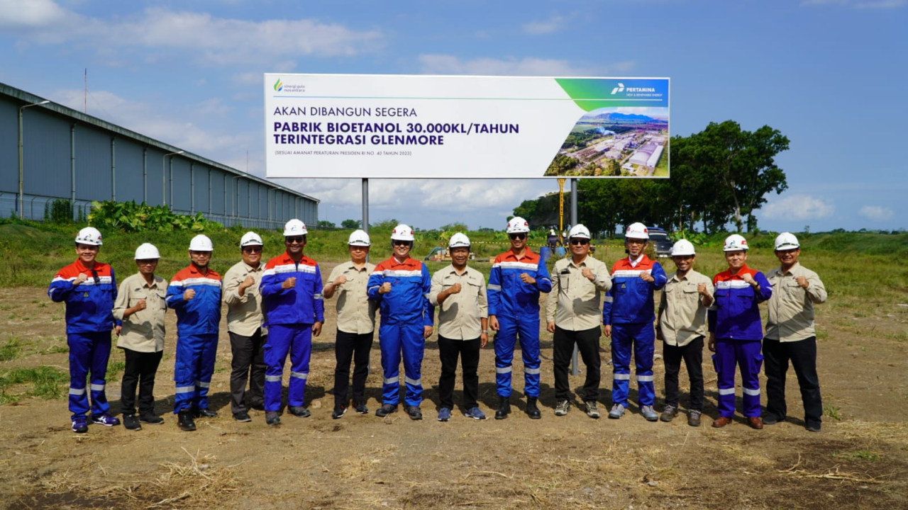 Kegiatan kunjungan tindak lanjut kerja sama Proyek Bioethanol Glenmore PNRE – SGN. Foto : SGN