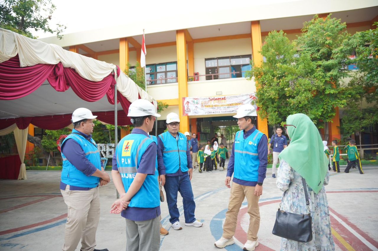 PLN telah mengadakan audiensi dengan KPU Provinsi Jawa Timur untuk membahas persiapan pengamanan pasokan listrik pada Pilkada Serentak 2024 pada Senin (25/11). (Foto: PLN for Jatimkini)