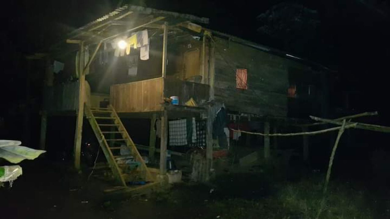 Suasana rumah di pedalaman Sulawesi.  (Foto: Guf Tawakal )