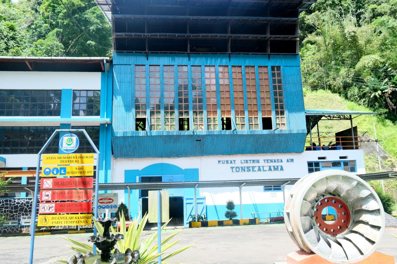 PLTA Tonsealama memiliki kapasitas 14,38 MW dan telah menjadi sumber energi untuk kebutuhan kelistrikan Sulawesi Utara dan Gorontalo. Foto: PLN NP for jatimkini.com