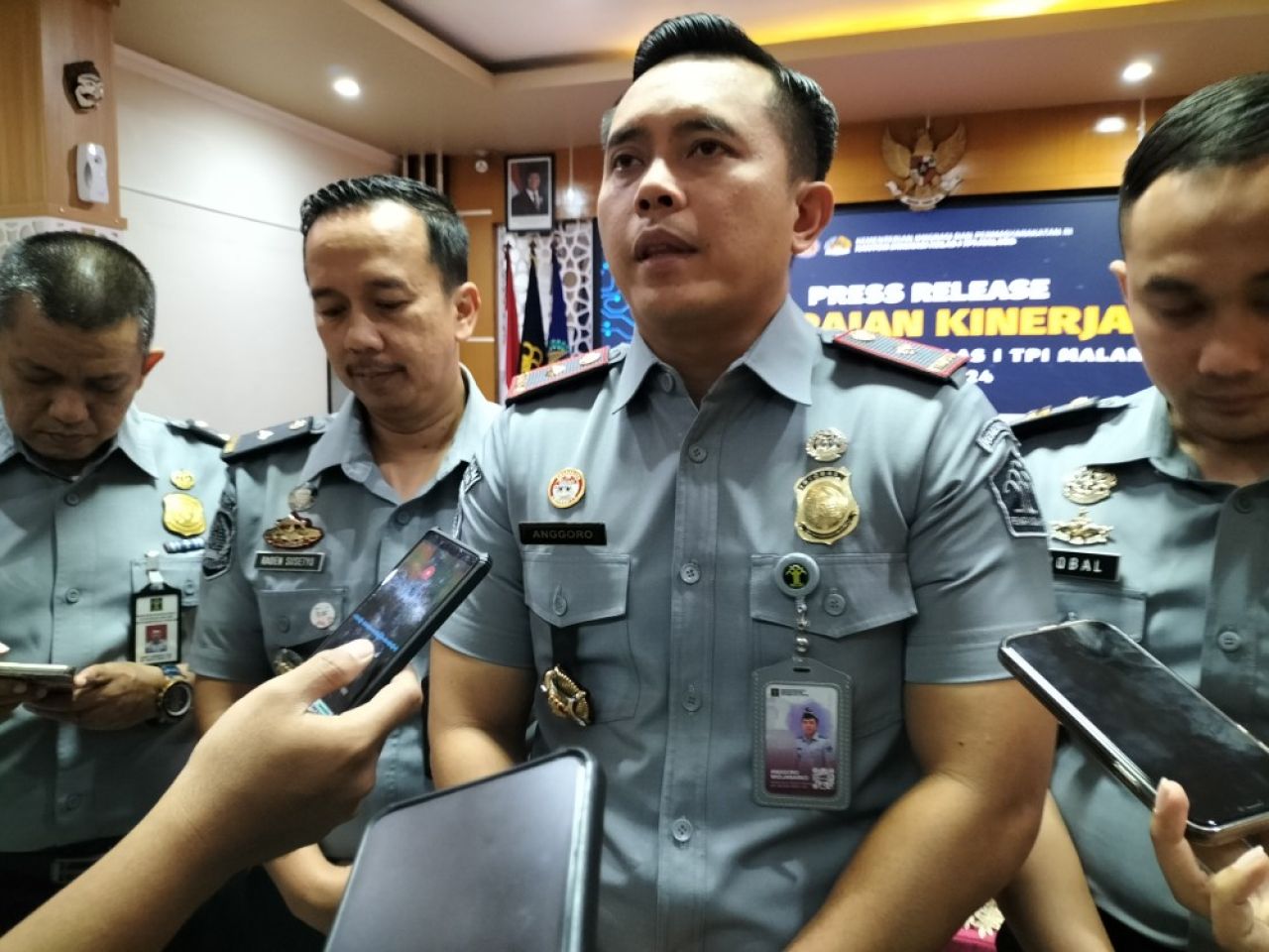 Kepala Kantor Imigrasi Kelas I TPI Malang, Anggoro Widjanarko.