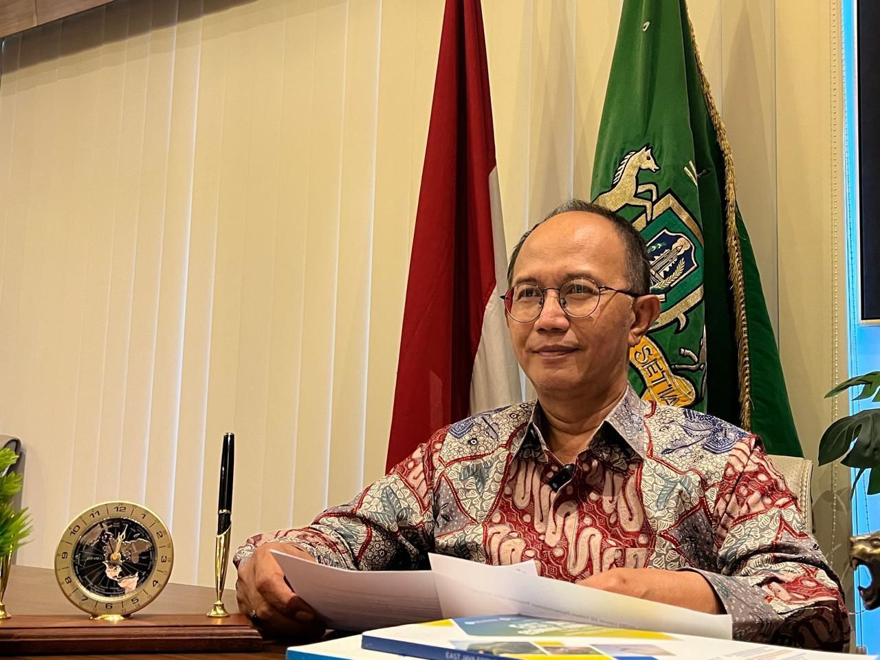 Kadin Jatim optimis di tahun 2025 pertumbuhan ekonomi Jatim bisa selip Nasional ( Foto : Kadin Jatim for jatimkini.com)