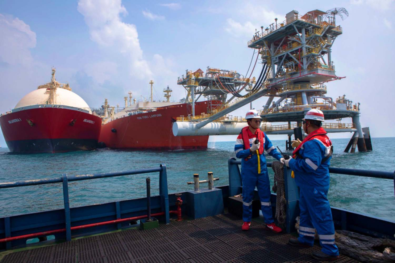 Ilustrasi. LNG yang dikelola oleh PGN. Foto : PGN
