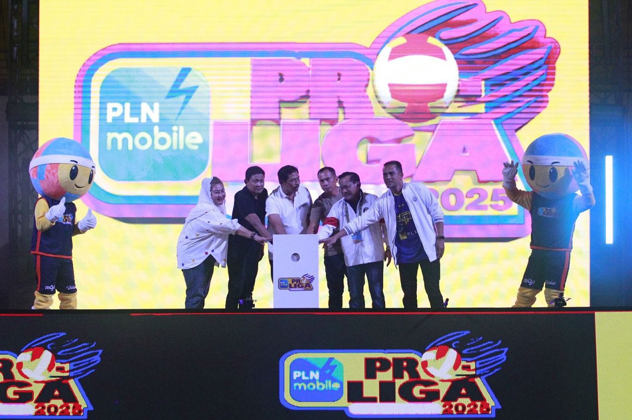 Opening Ceremony PLN Mobile Proliga 2025 di GOR Jatidiri, Semarang, Jumat (3/1). (Foto: PLN for Jatimkini)