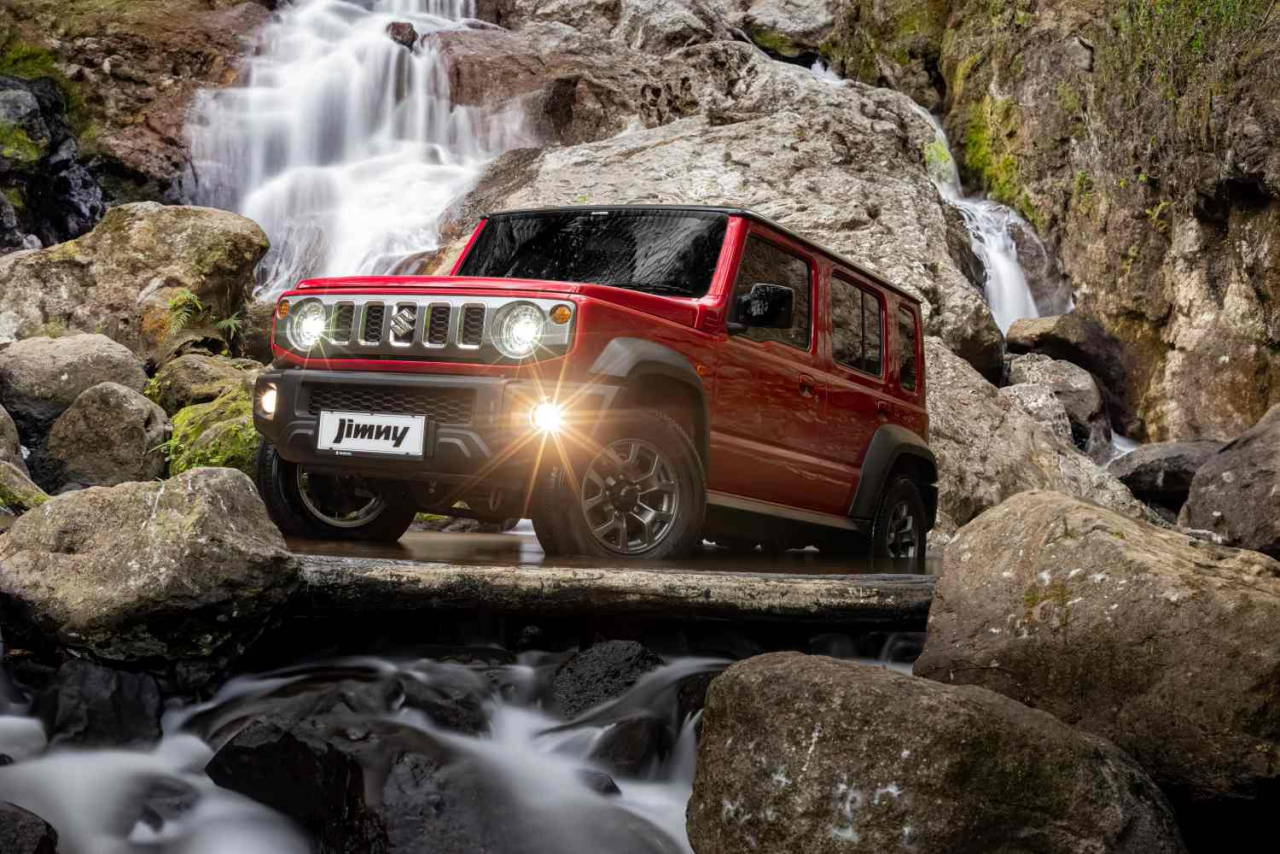 Suzuki Jimny 5-doors. Foto : Suzuki
