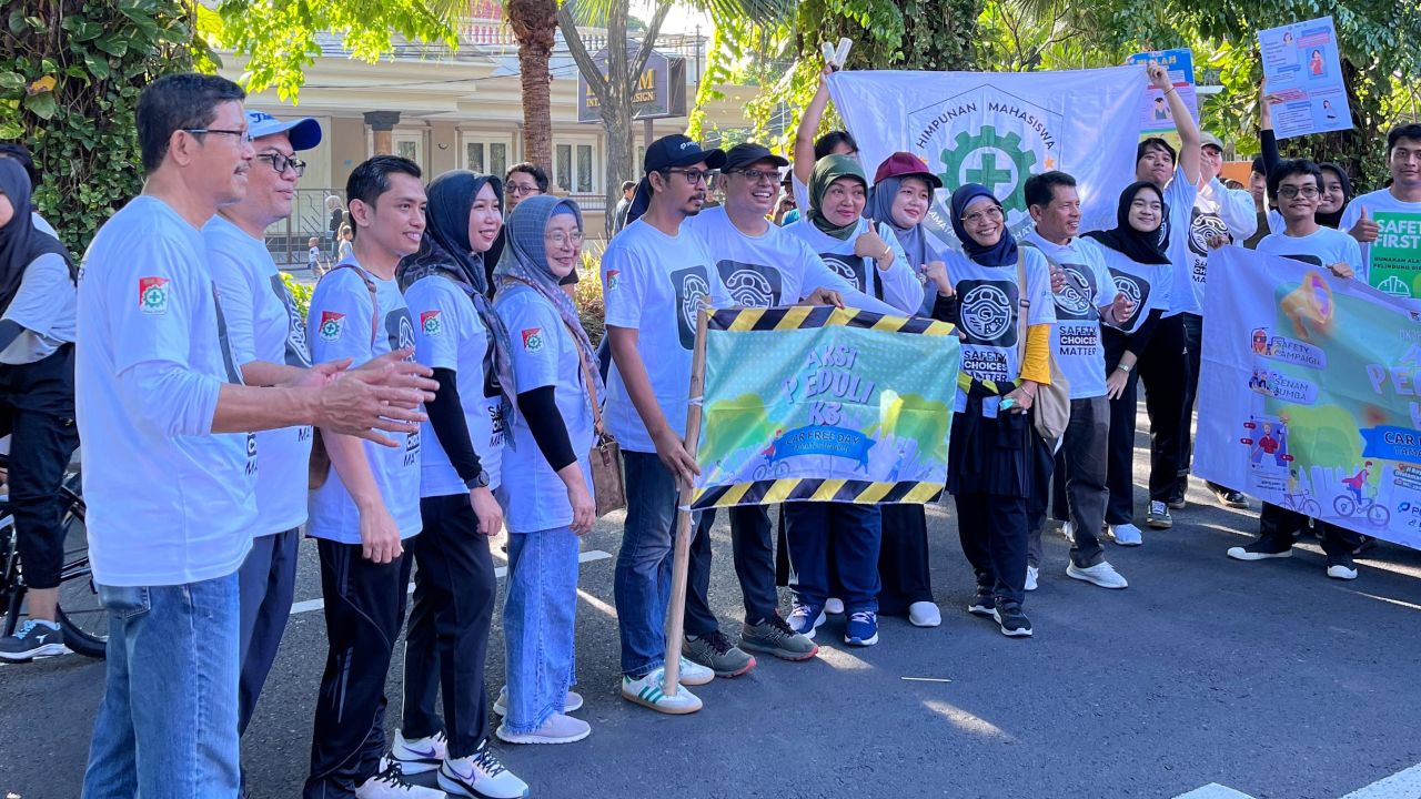 Memperingati Bulan Keselamatan dan Kesehatan Kerja (K3) Nasional 2025, Dewan Keselamatan dan Kesehatan Kerja Provinsi (DK3P) Jawa Timur terus membangun kesadaran kolektif akan pentingnya budaya K3. ( Foto : Dok K3 for Jatimkini.com )
