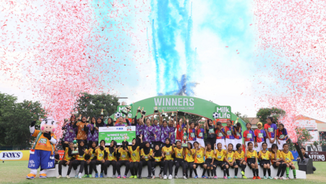 Gelaran MilkLife Soccer Challenge 2025 di Surabaya. Foto : Djarum Fondation