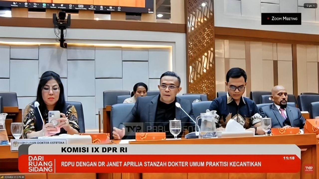 Rapat Dengar Pendapat Umum (RDPU) di Komisi IX DPRD RI. Foto: Istimewa