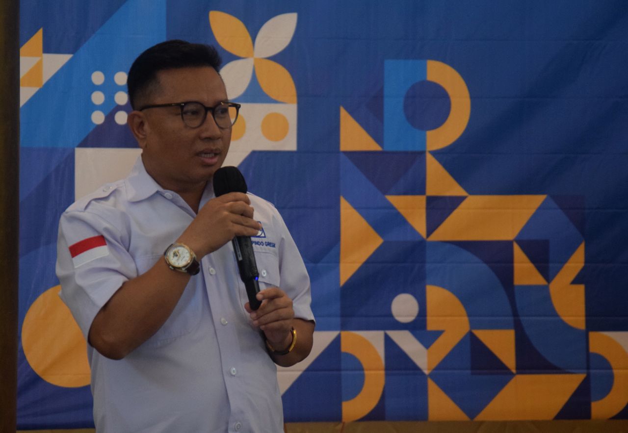 Ketua DPK Apindo Gresik, Alfan Wahyuddin. Foto: Rochman Arief/jatimkini.com