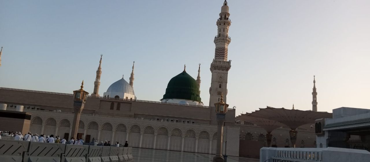 Ilustrasi Masjid Nabawi, Madinah ( Foto : Jatimkini.com )