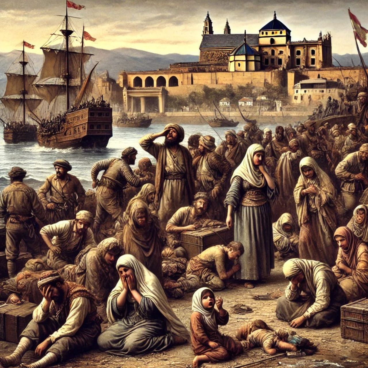 Selama berabad-abad, umat Islam pernah mengalami masa kejayaan di Eropa, khususnya di Spanyol ( Foto : AI )