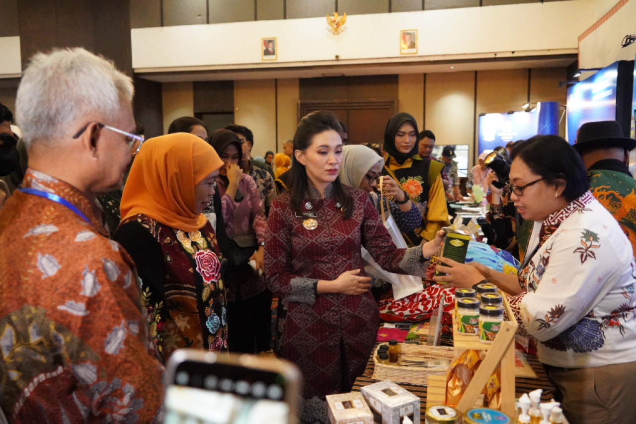 Kegiatan misi dagang Jatim dengan Maluku Utara. Foto : Bank Jatim