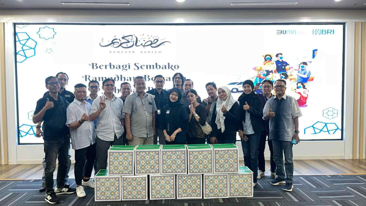 Dokumentasi kegiatan buka bersama BRI Surabaya dengan media dalam momen Ramadan 2025. Foto : BRI