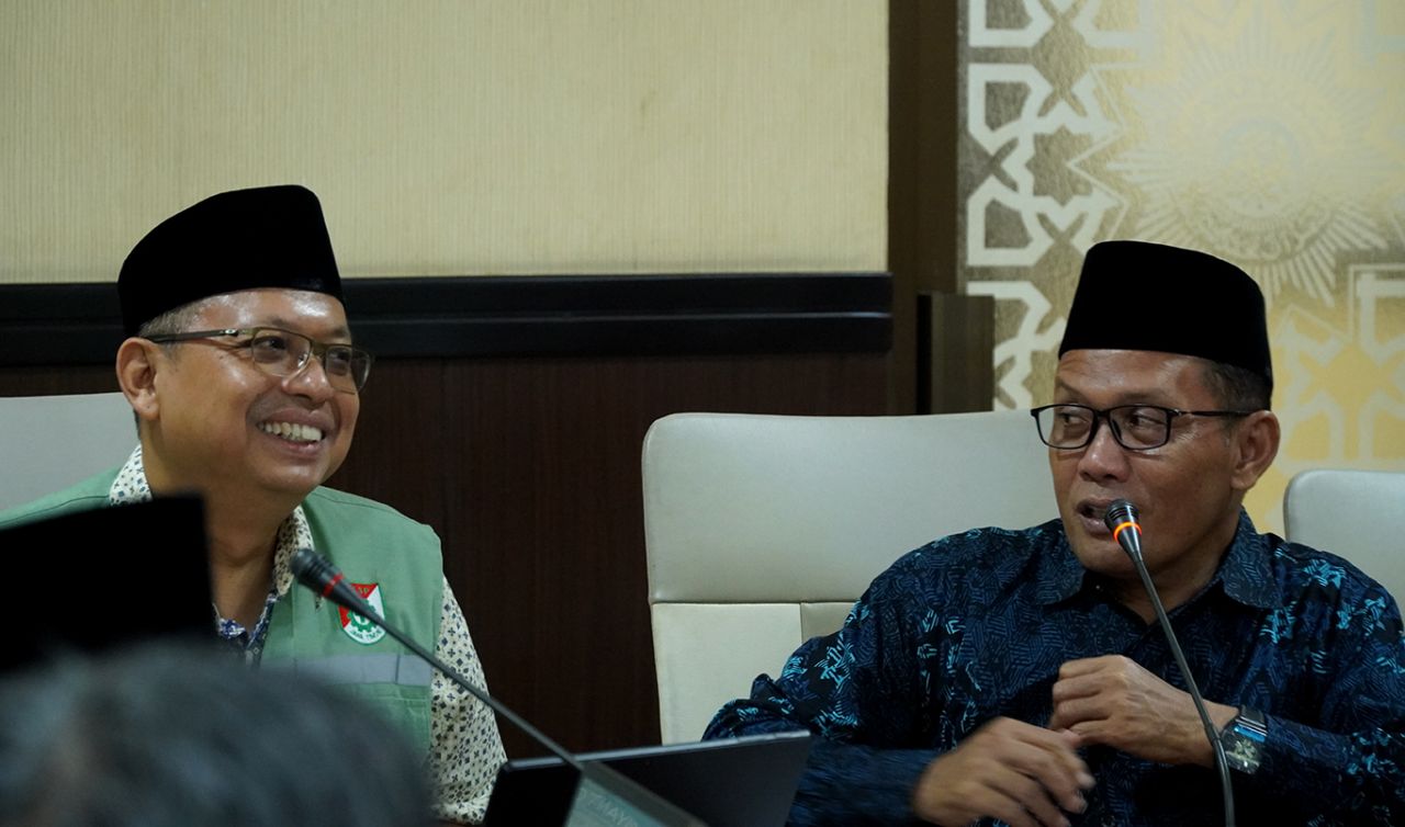 Wakil Ketua PW Muhammadiyah Jatim, M.Khoirul Abduh menyambut baik DK3P menginisiasi terciptanya standarisasi keselamatan dan kesehatan di dalam masjid. (Foto: DK3P Jatim for jatimkini.com)