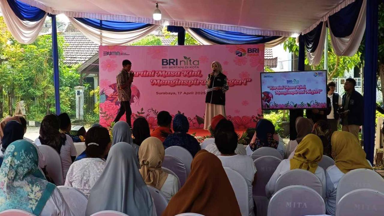 Program BRInita yang digelar BRI menyambut Hari Kartini. Foto : BRI