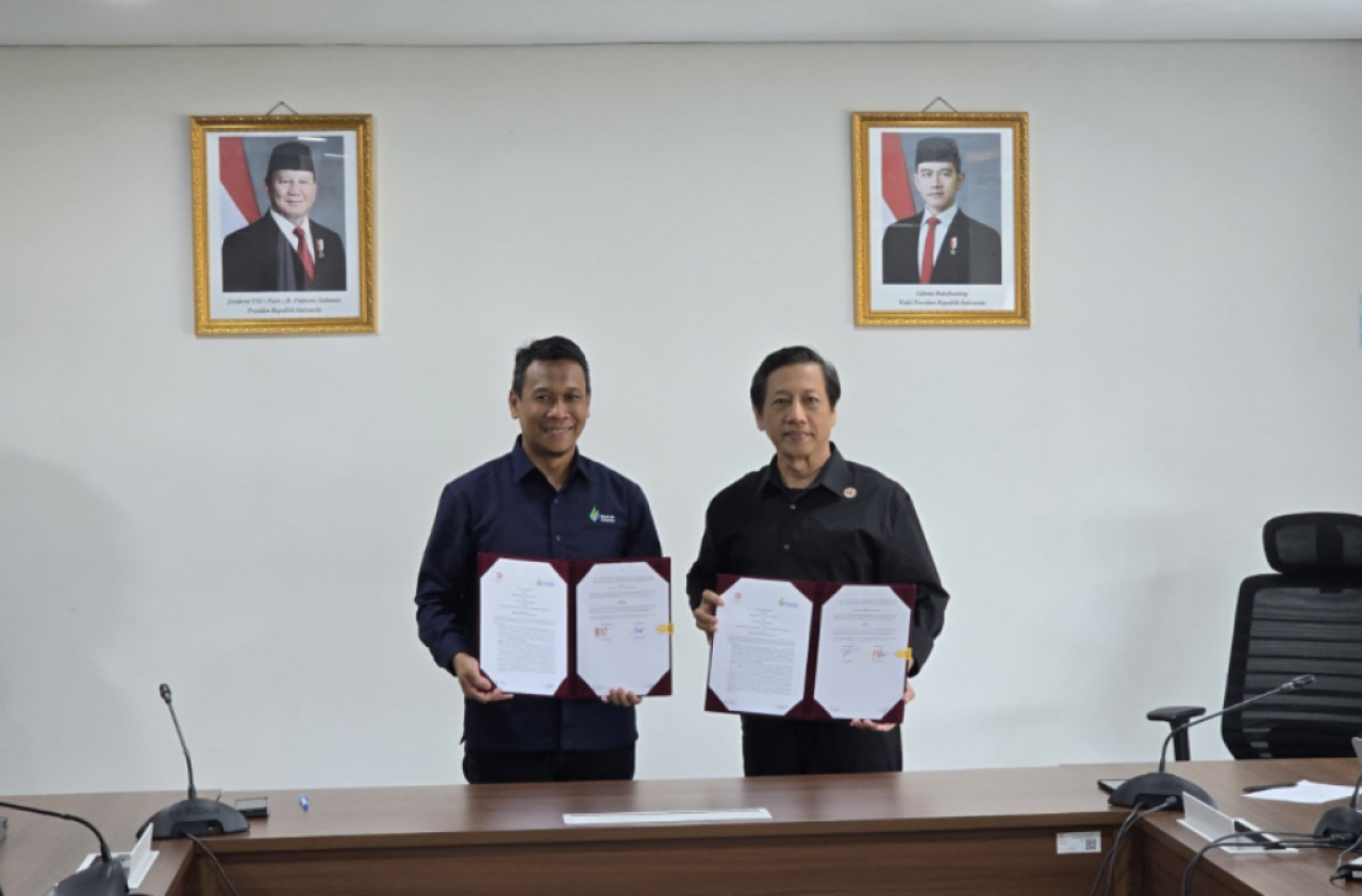 Penandatanganan MoU SGN dengan BRIN untuk riset menuju swasembada gula. Foto : SGN