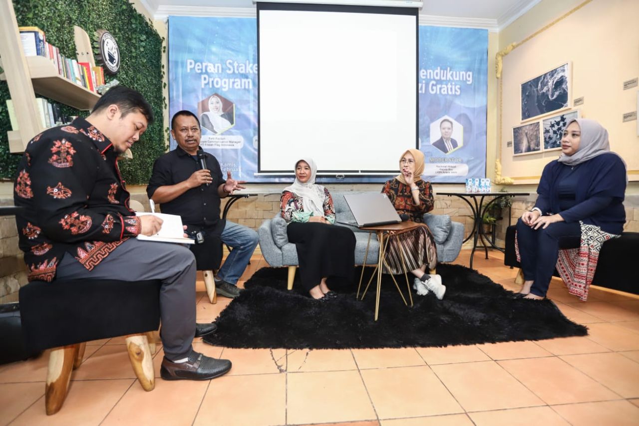 Salah satu kegiatan FGD tentang Program Makan Bergizi Gratis (MBG) yang diselenggarakan media Jatimkini.com beberapa bulan lalu ( Foto : Dok. Jatimkini.com )