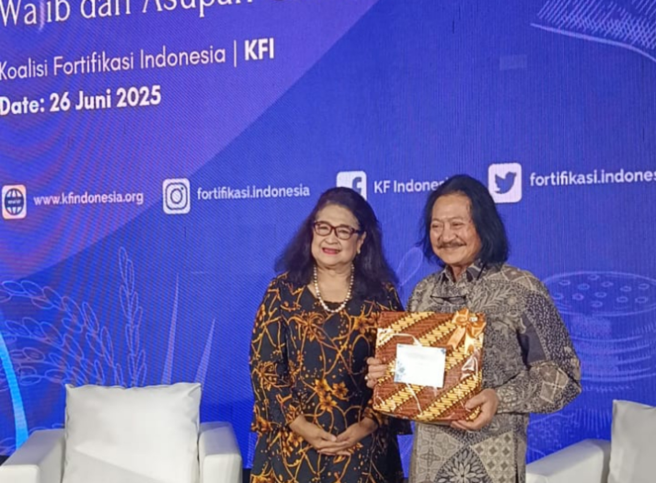 Acara Diseminasi Profil Konsumsi Pangan Fortifikasi Wajib dan Asupan Gizi Mikro Indonesia, di Jakarta, Kamis (26/6/2025). Foto : ist